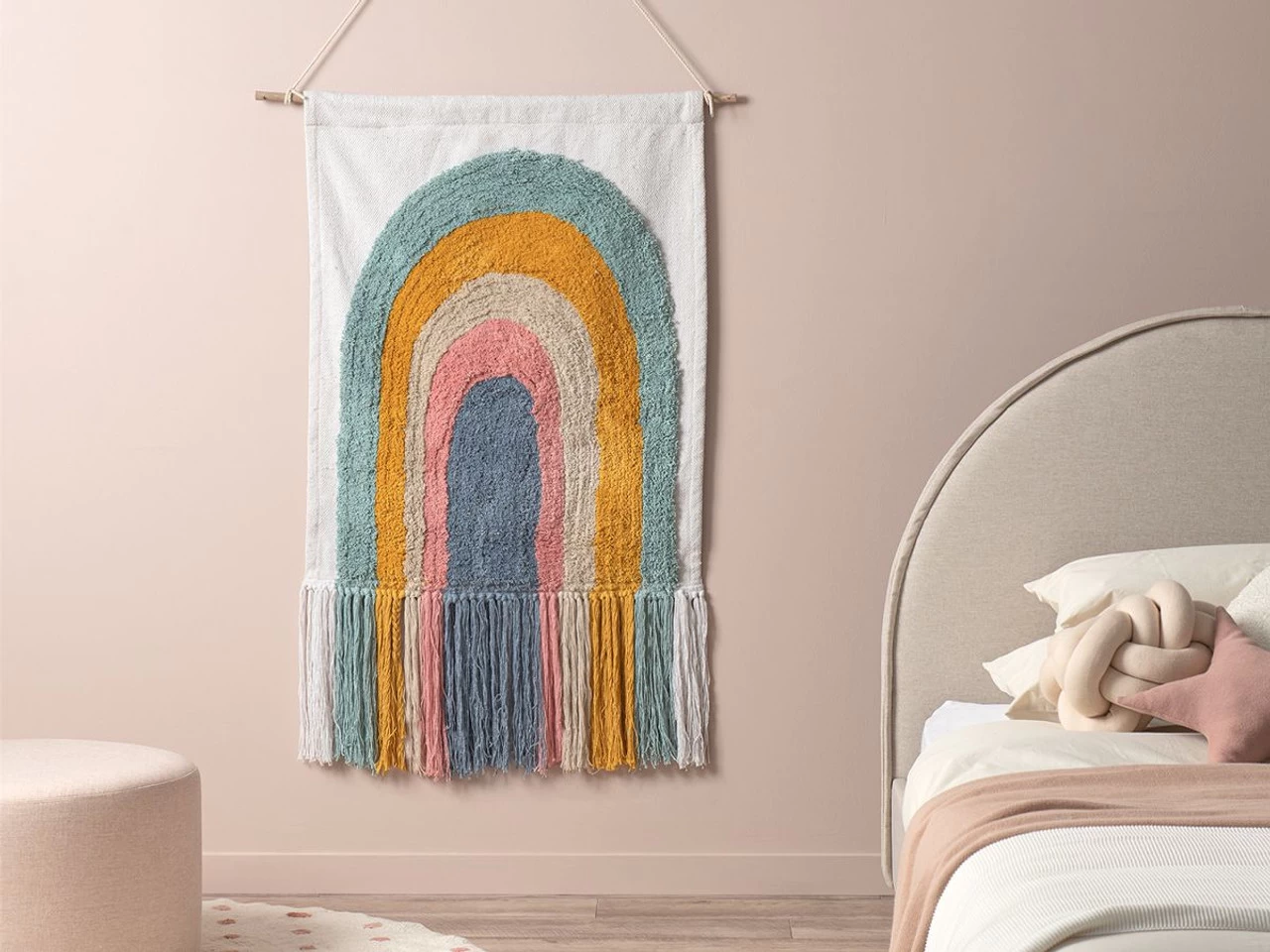 Rainbow Woven Wall Hanging - CLEARANCE