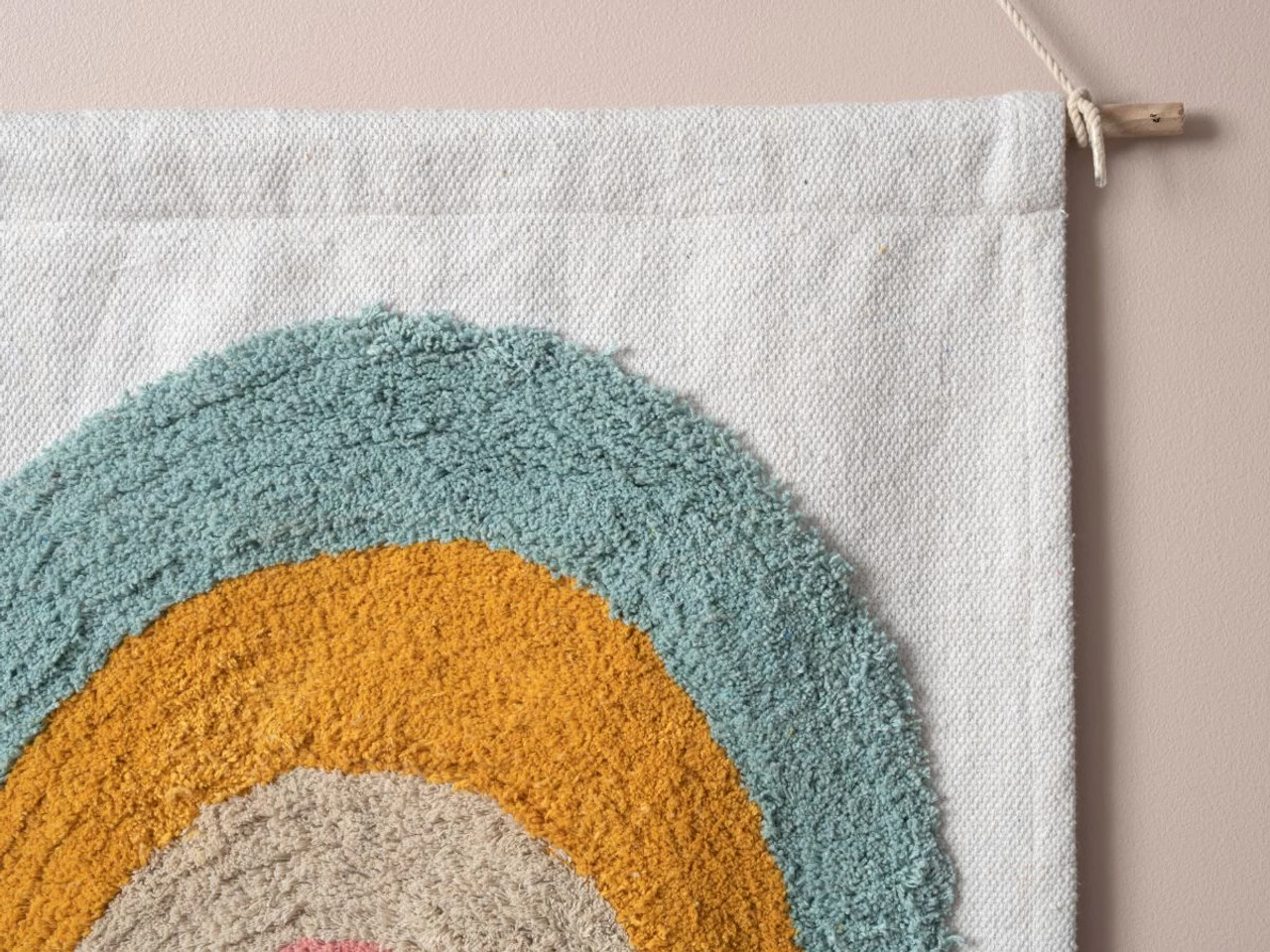 Rainbow Woven Wall Hanging - CLEARANCE - Image 6