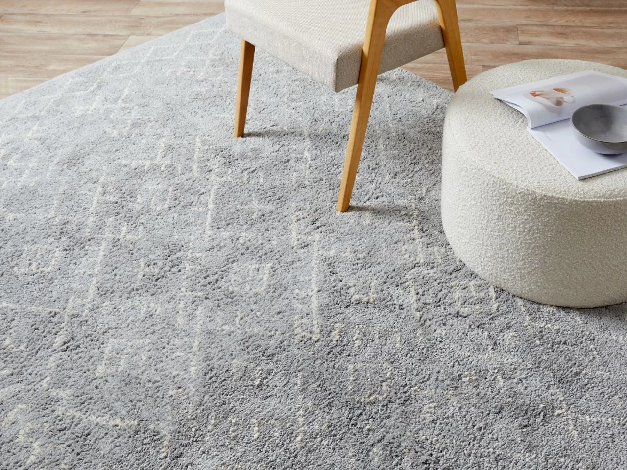 Romi Floor Rug - Large - Grey