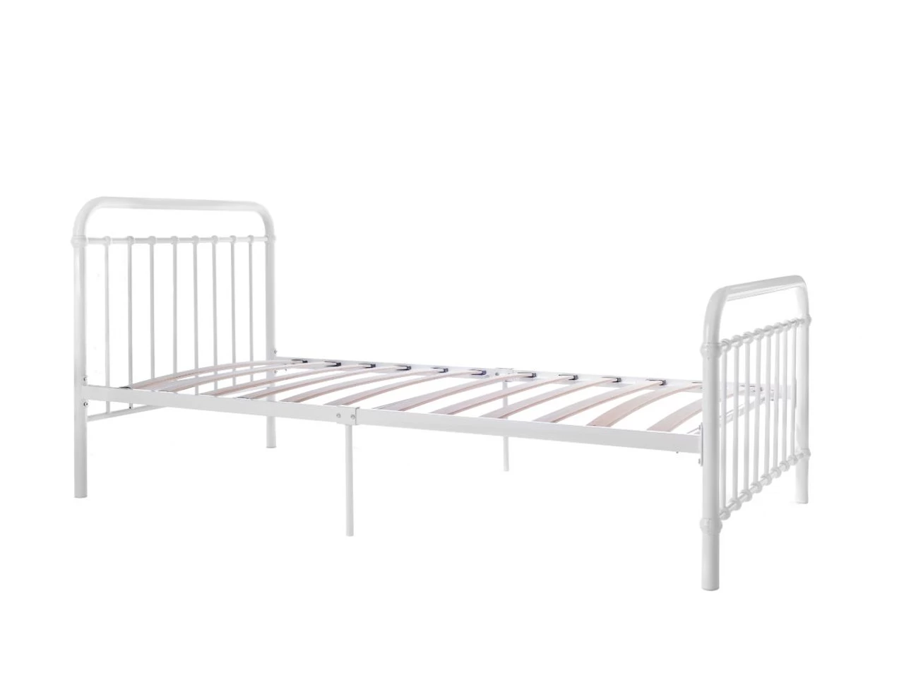 Sonata Bed - Single - White - Image 2