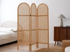 Southport Rattan Screen Divider - Natural - CLEARANCE