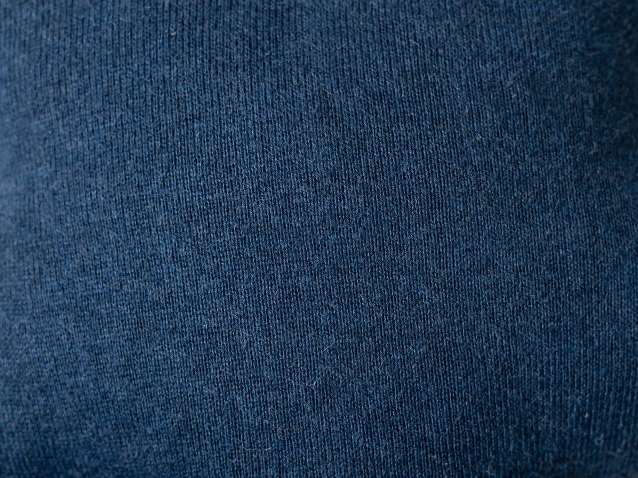 Star Knitted Cushion - Navy - Image 3