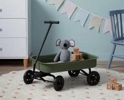 Kids Steel Wagon - Khaki - CLEARANCE