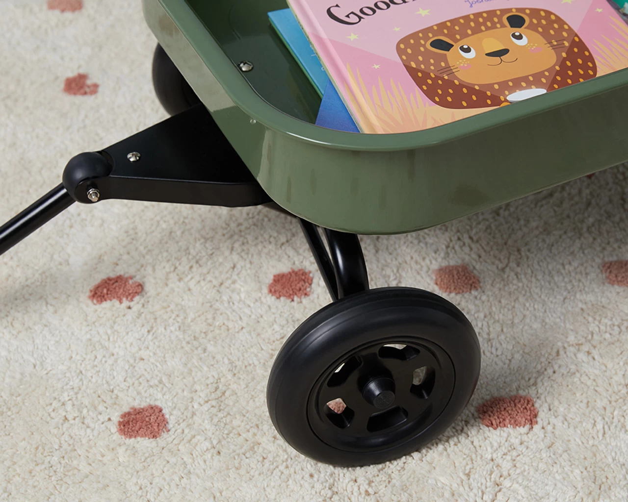 Kids Steel Wagon - Khaki - CLEARANCE - Image 4