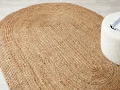 Tallow Oval Floor Rug - Large
