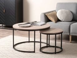 Vigo Nesting Coffee Tables - Black