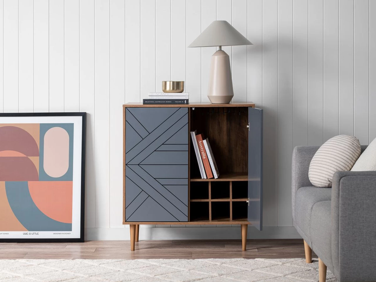 Zara Two Door Cabinet - Image 4