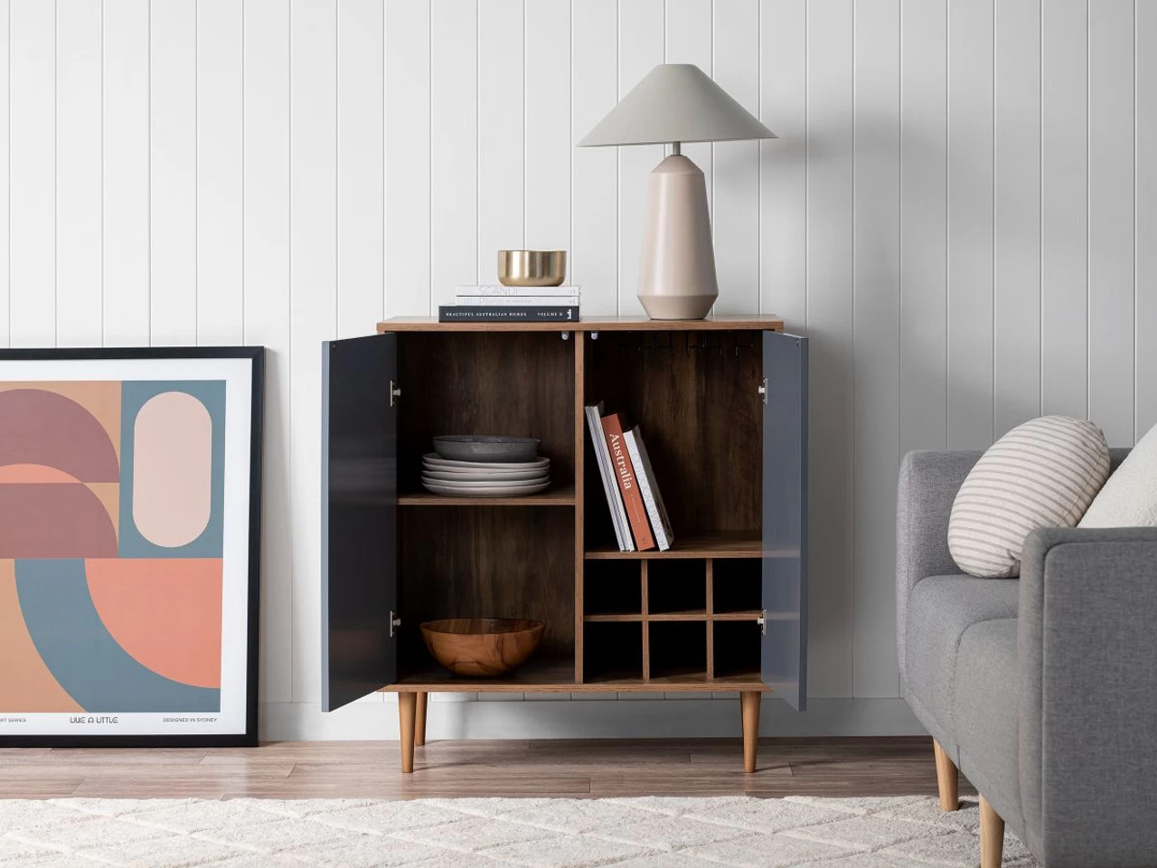 Zara Two Door Cabinet - Image 5