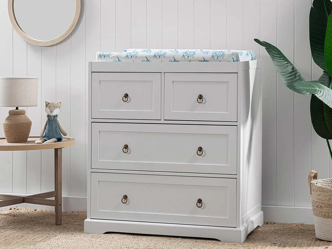 Hamptons Change Table - White - Image 3