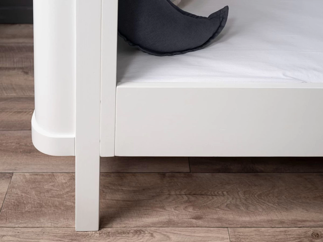 Orlando Cot Toddler Bed Conversion - White- CLEARANCE - Image 5