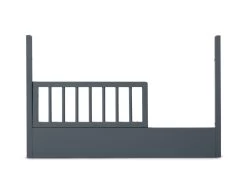 Orlando Cot Toddler Bed Half Frame - Charcoal