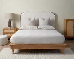 Queen Bed Base - Natural
