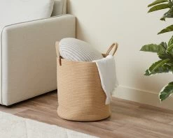 Southampton Cotton Rope Basket - Natural