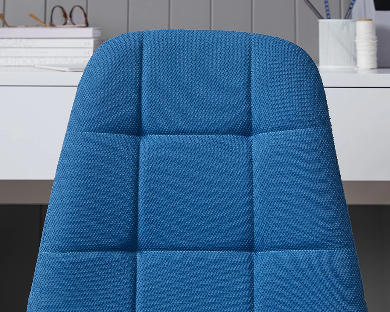 Stevie Desk Chair - Dark Blue - Image 4