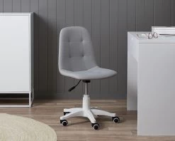 Stevie Desk Chair - Grey