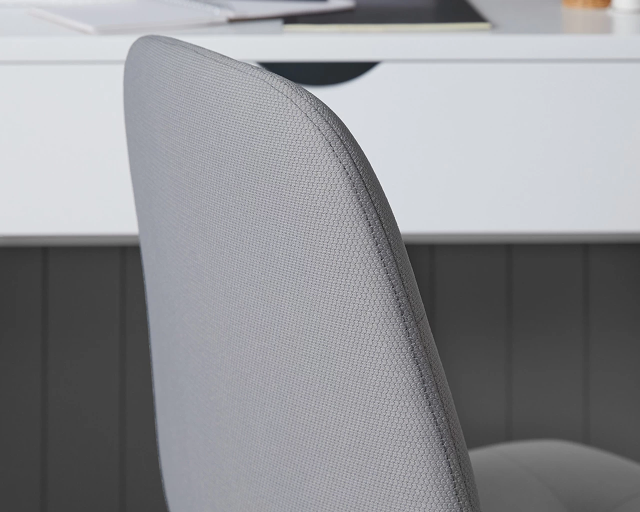 Stevie Desk Chair - Grey - Image 6