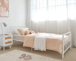 Sonata Bed - Single - White