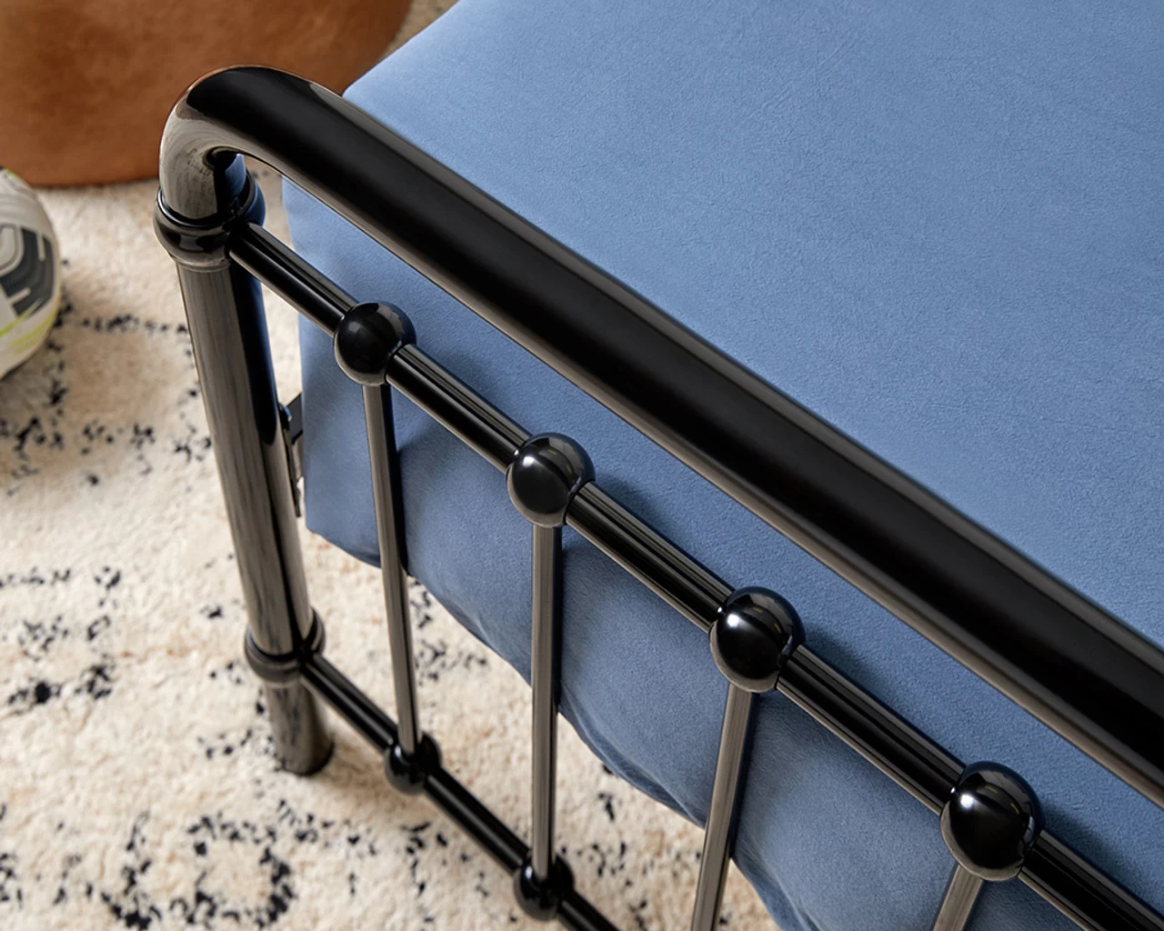 Sonata Bed - King Single - Black - Image 5