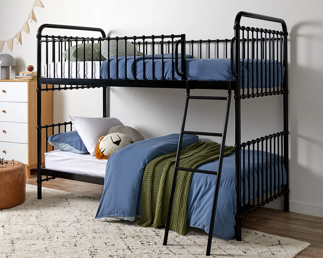 Sonata Bunk Bed - Black - Image 3