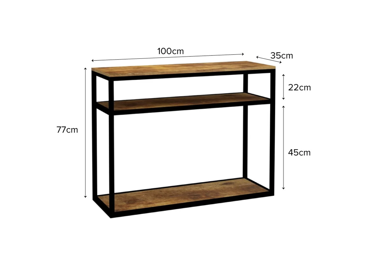 Dakota Console Table - CLEARANCE - Image 5
