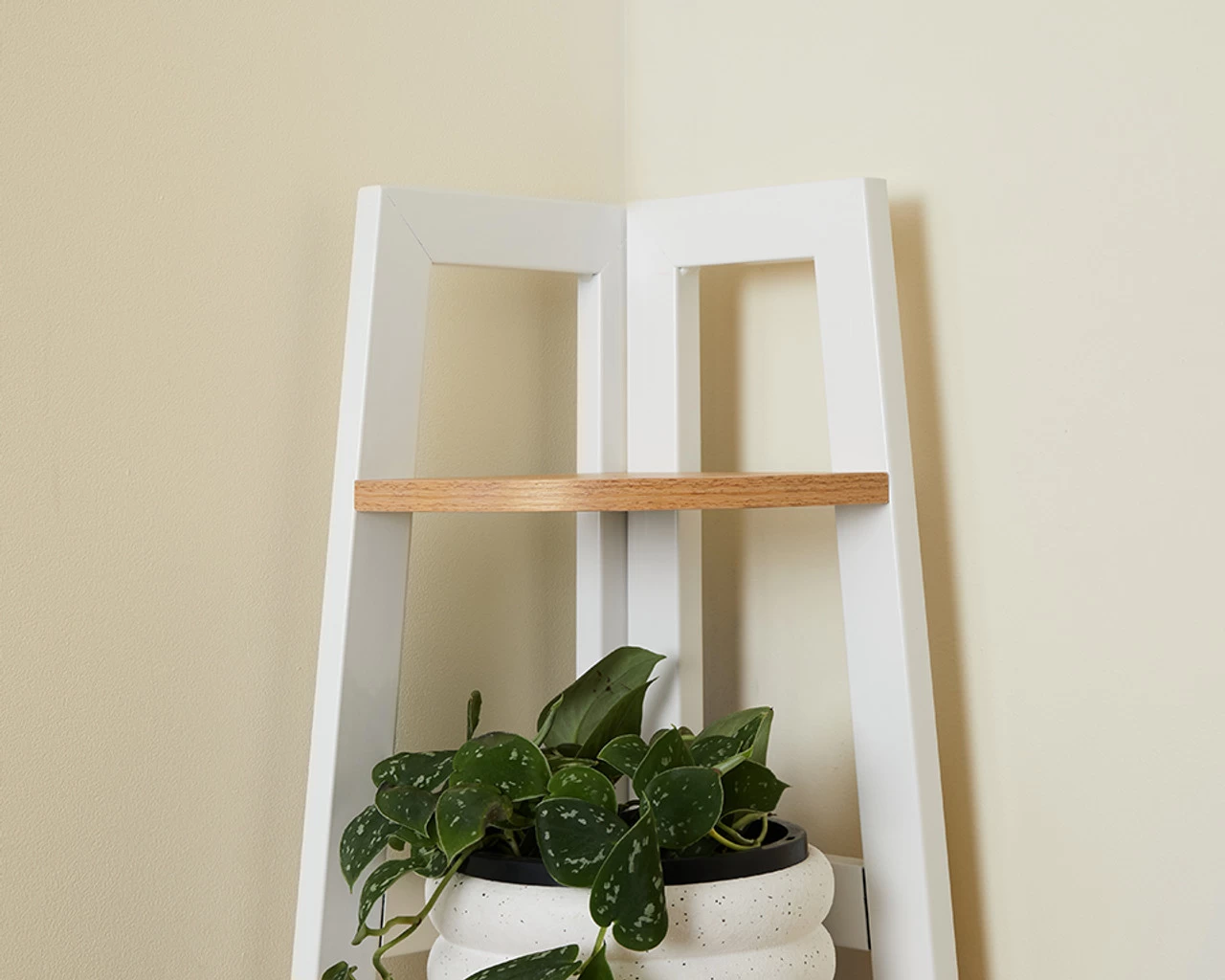 Porto Corner Shelves - White - Image 4