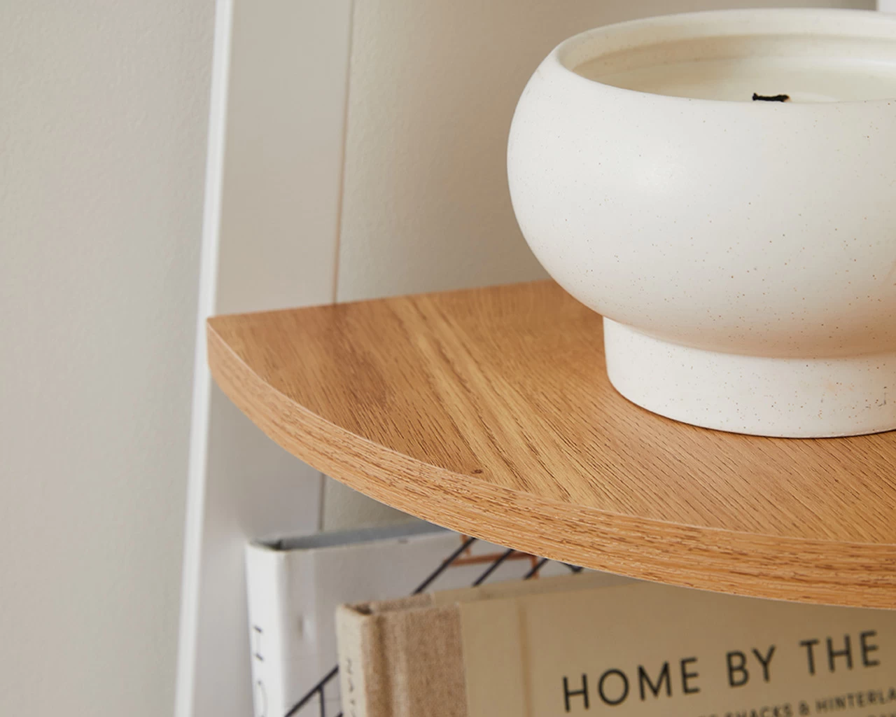 Porto Corner Shelves - White - Image 5