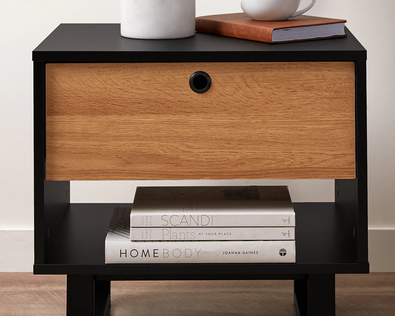 Parker Bedside Table - Black - Image 3