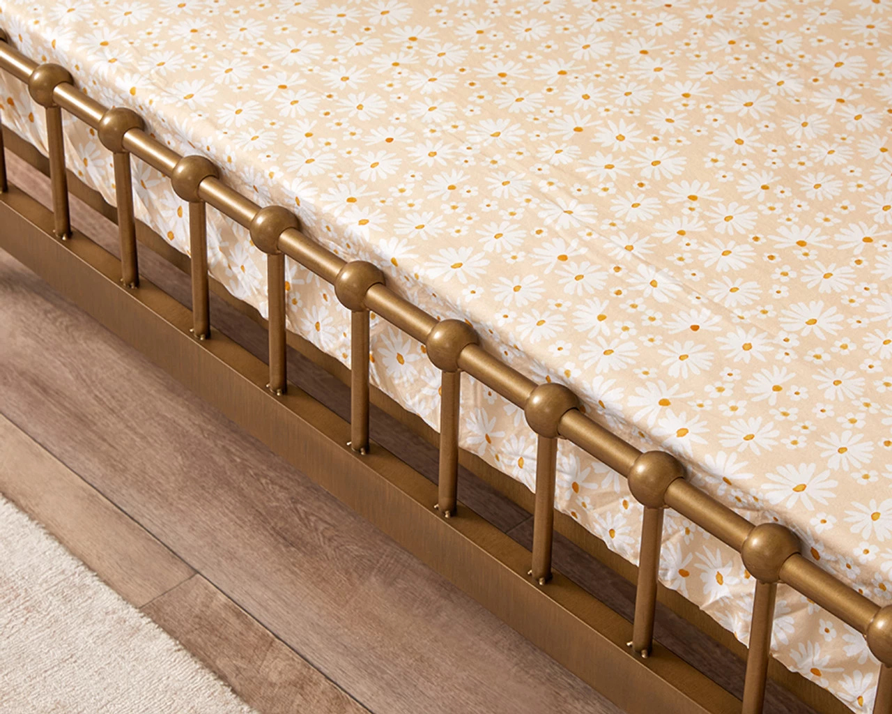 Sonata Cot Toddler Bed Conversion - Bronze - Image 3