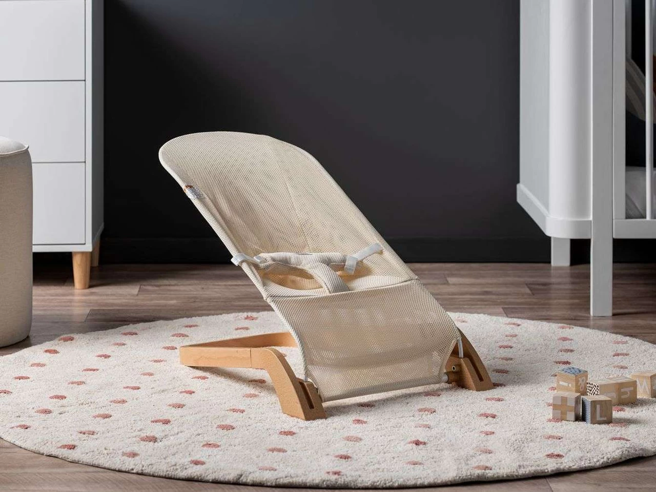 Balley Mesh Bouncer - Cream