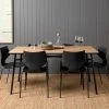 Reese 6 Seater Dining Table - Black