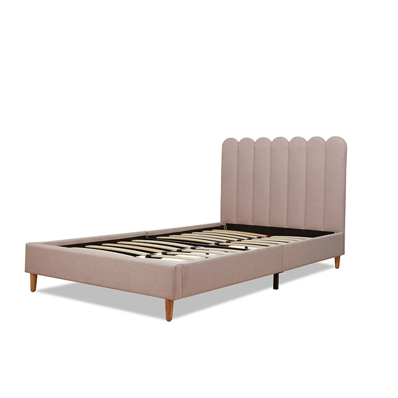 Fiona Single Bed - Dusty Pink - Image 2