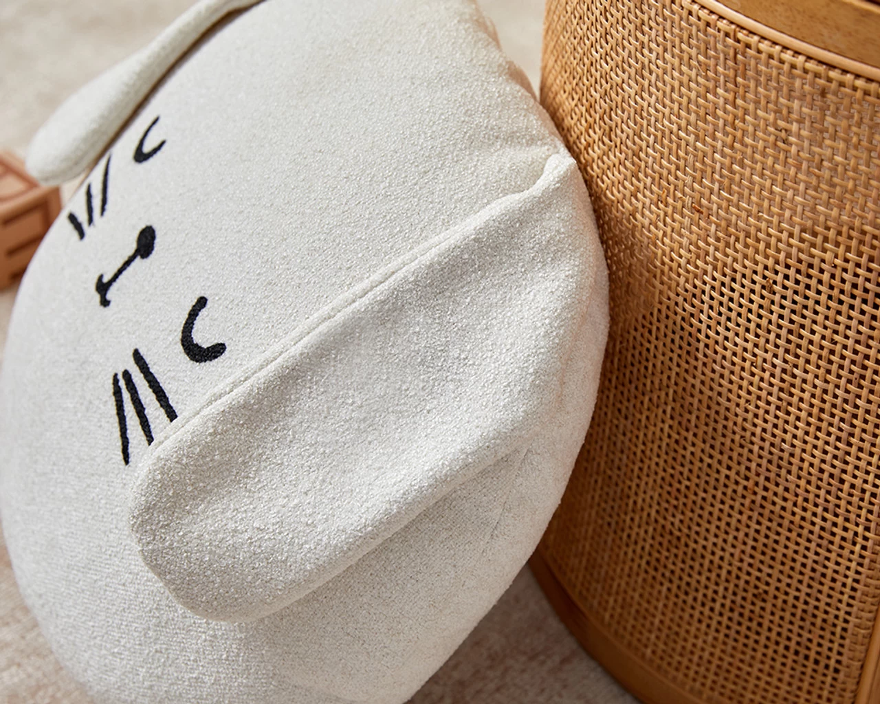 Boucle Bunny Cushion - Image 5