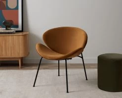 Apollo Occasional Chair - Velvet Spice