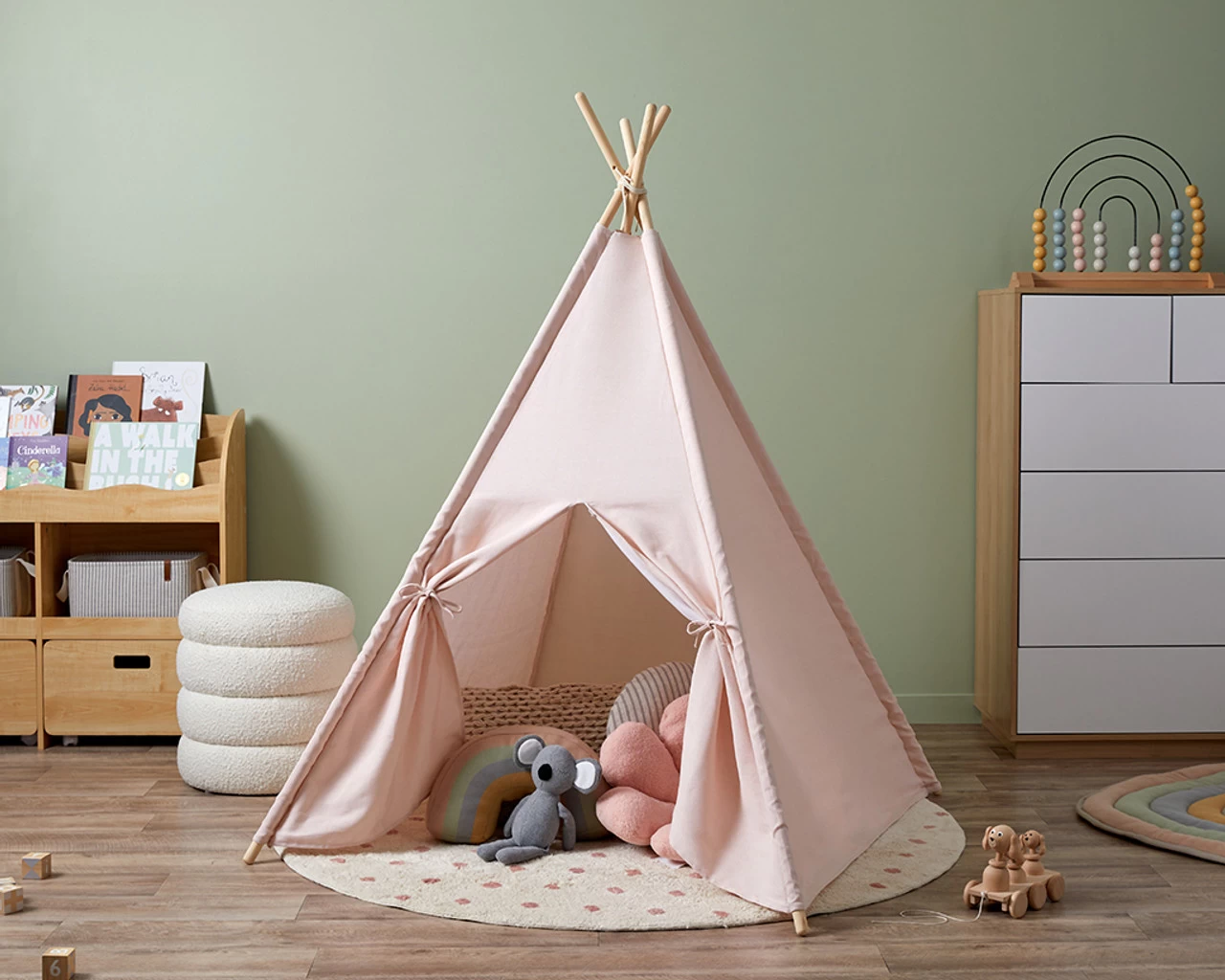 Henley Teepee - Blush Pink - Image 3
