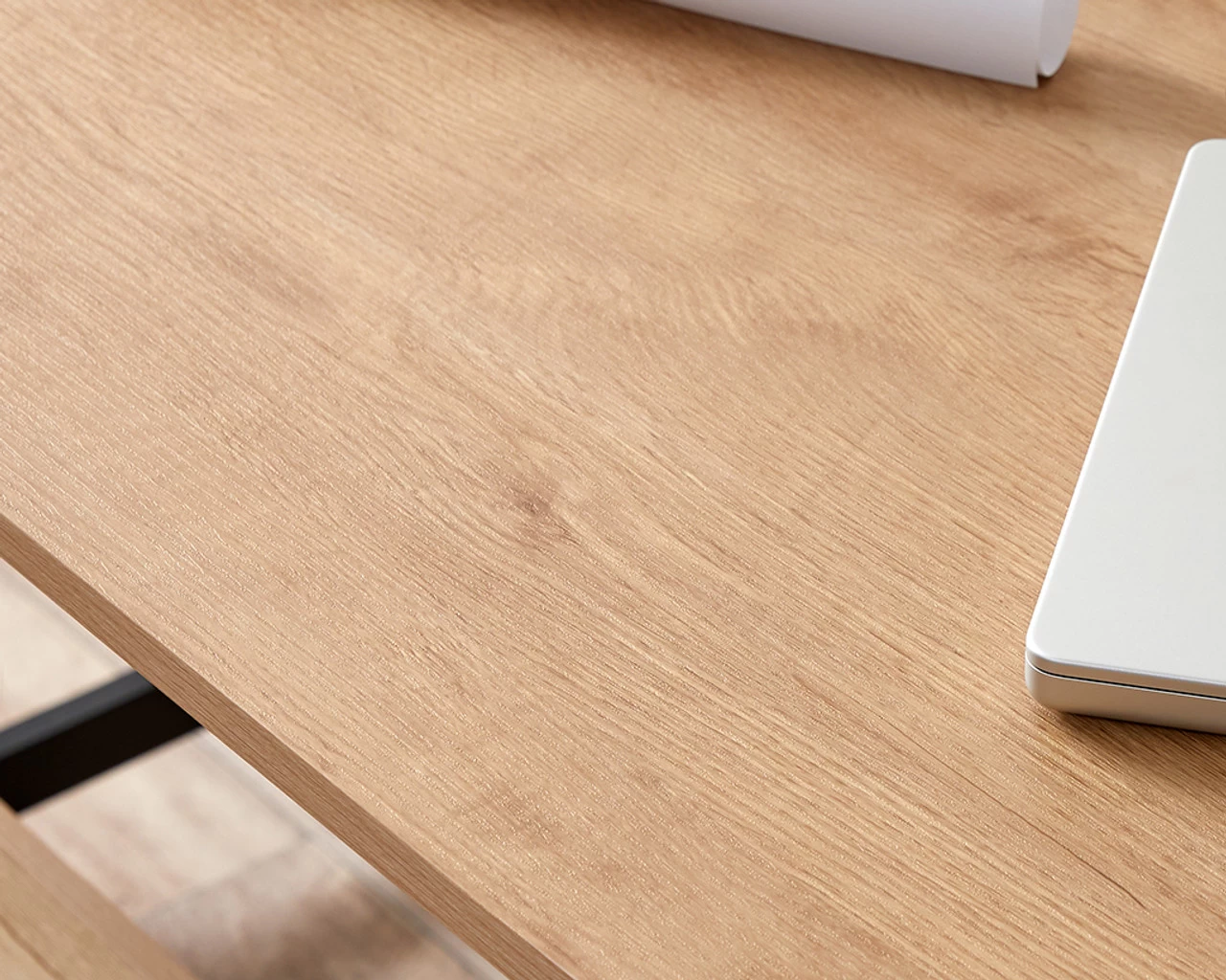 Brixton Trestle Desk - Black - Image 5