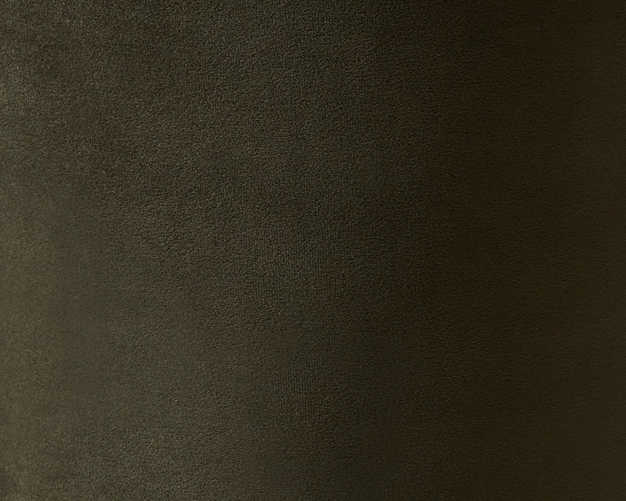 Velvet Ottoman - Small - Olive Green - Image 6