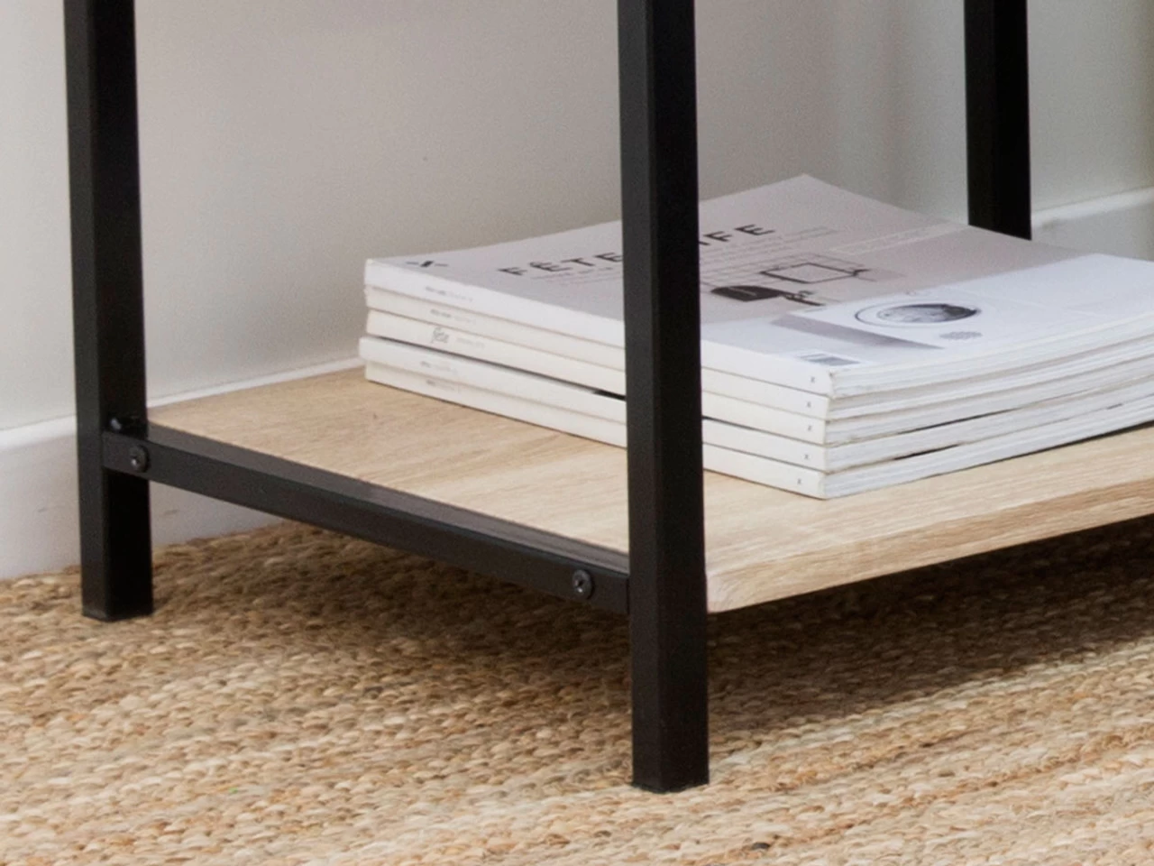 Vigo Bedside Table - Black - Image 6