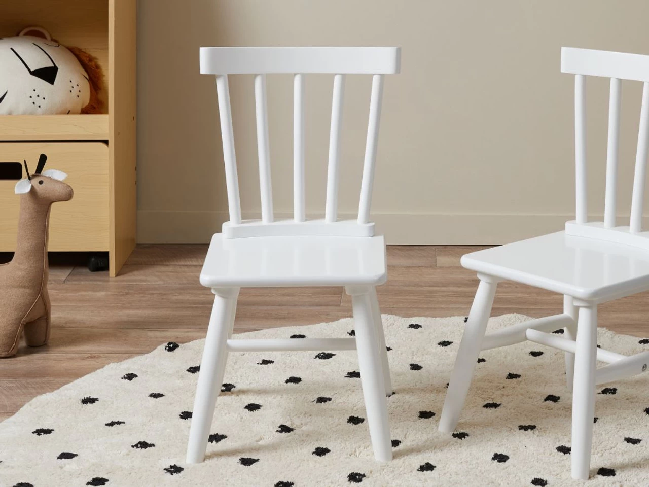 Annie Kids Chair - White - CLEARANCE
