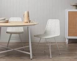 Xavier Dining Chair - Set Of 2 - White