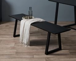 Zander Bench Seat - Black